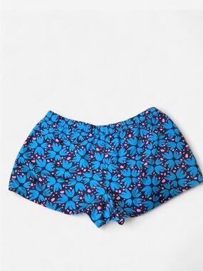 Patagonia Baggies Blue Floral Athletic Shorts Lightweight Performance Women’s XL